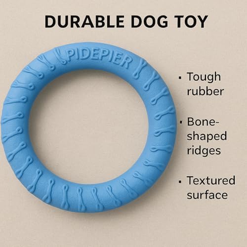 Dog Tug Toy, Dog Pull Ring Toy, Lightweight EVA Fitness Ring - Interactive Floating Fetch Toy for Dogs - Durable Soft Training Ring for Puppy & Active Dogs - Professional All-Terrain Pet Toy (Green)