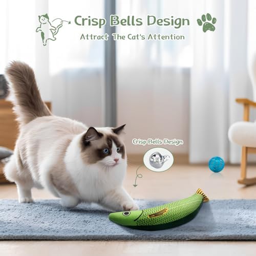 33-Pack Cat Toys for Indoor Cats & Kittens, Interactive Cat Toy