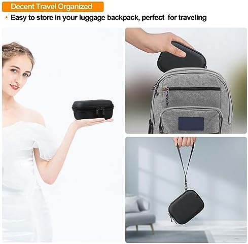 Elonbo Carrying Case for Bitzee Disney/Bitzee Magicals/Bitzee Interactive Toy Digital Pet, Bitzee Digital Virtual Toy Hard Travel Bag, Electronic Pets Toys Storage Cover Holder, Black