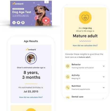 Embark Breed + Health Dog DNA Test & Dog Age Test Bundle - Discover Breed, Ancestry, Relatives, Genetic Health, Traits, and Birthday