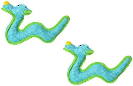 Tuffy® - DuraForce® : 2 Pack Dragon Dog Toy: Ultra Durable Plush Toy with Multiple Layers & Reinforced Seams, Washable and Floats, DuraForce® Construction