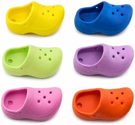 Bonka 2183 PK6 Mini Sandals 3" Soft Bird Foot Toys 6 Pack Chew Toy