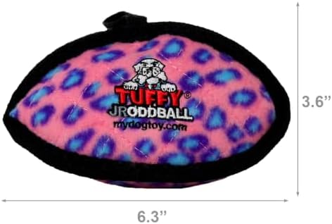 TUFFY® : 2 Pack Odd Ball Dog Toy: Ultra Durable Plush Toy with Multiple Layers & Reinforced Seams, Washable and Floats, Original Construction