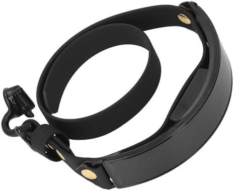 Acouto Fashionable LED Dog Collar with DIY Screen - Rechargeable in The Dark Necklace for Pet and (Green Light)