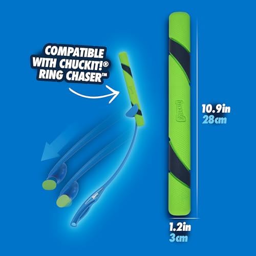 Chuckit! Peanut Butter Sniff Fetch Stick Dog Toy, 12in Length, 1 Pack