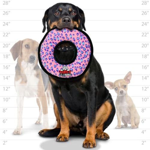 TUFFY® Ultimate Ring Ultra Durable Plush Dog Toy