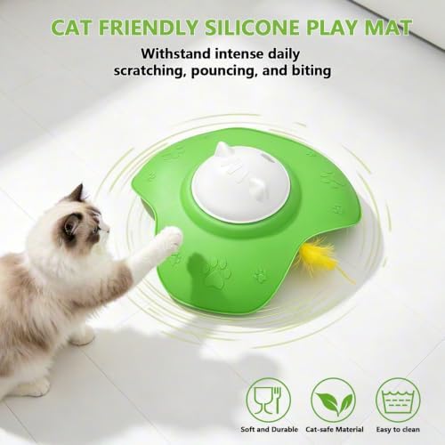 Hide and Seek Cat Toy, Automatic Treat Reward Interactive Cat Toy