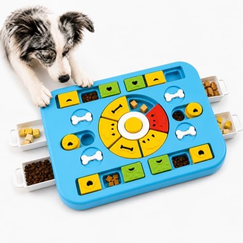 Interactive Dog Puzzle Toy, Maze Slow Feeder, 15.4 in
