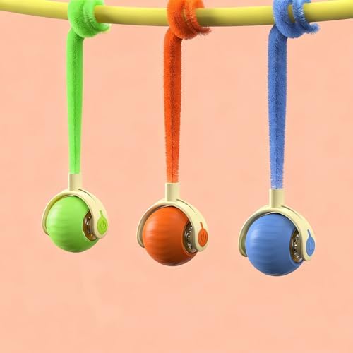 Interactive Cat Toys for Indoor Cats,Automatic Moving Kitten Toys,Cat Balls
