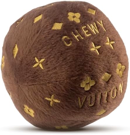 Dog Diggin Designs Runway Pup Collection | Unique Squeaky Parody Plush Dog Toys – Prêt-à-Porter Dog Bones, Balls & More