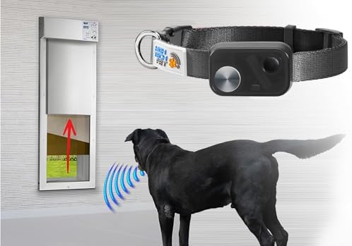 Genuine MS-5® Econ Series Automatic Pet Door Collar. Value Priced Dependable Performance. Tested, Certified, Complies with Power Pet Door Performance Warranty, Waterproof, USA Customer Support