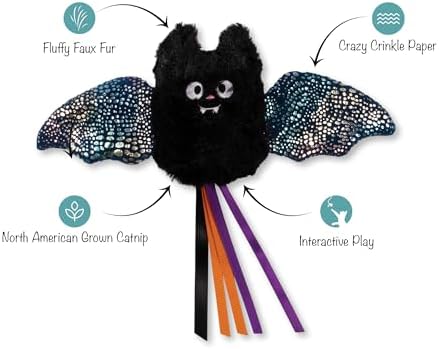 Fringe Studio Pet Toy, LET’S Wing IT Kicker Cat Toy, PetShop Collection (693023)