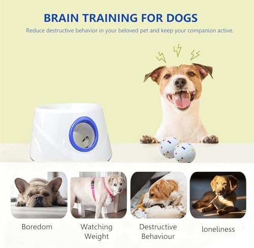 Automatic Dog Ball Launcher, Dog Ball Throw Launcher, for Small/Medium Dogs