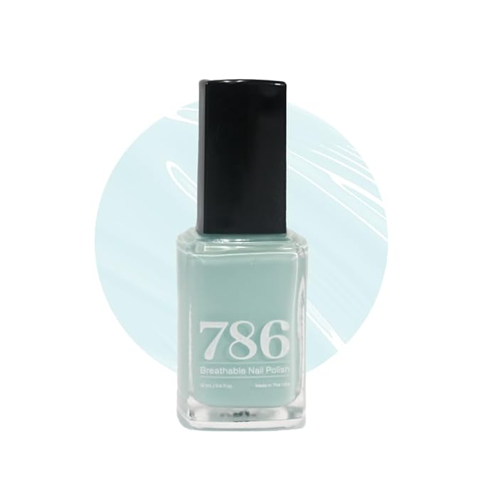 786 Cosmetics Breathable Nail Polish - Vegan, Cruelty-Free, Healthy, Halal, Fast-Drying (Patagonia)