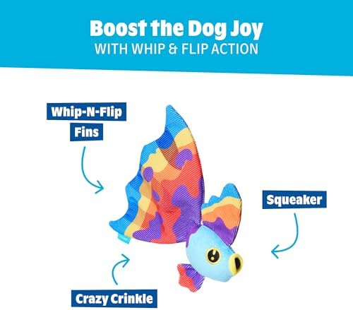 BarkBox Betta Betty Dog Toy - Toy for Extra Small to Medium Dogs