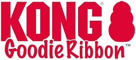 KONG Goodie Ribbon, Stuffable Natural Rubber Dog Toy, for Small Dogs