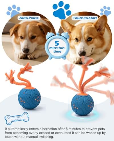CloudValley Smart Interactive Dog Toy with Remote Control, E-TPU Material