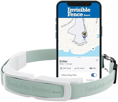 INVISIBLE FENCE Brand GPS Collar + Tracking, 3/4 Acre +