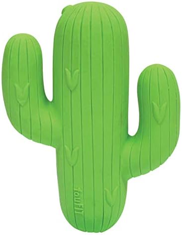 FOUFIT 87287 Fiesta Chew Toy for Dogs, Cactus, 6"