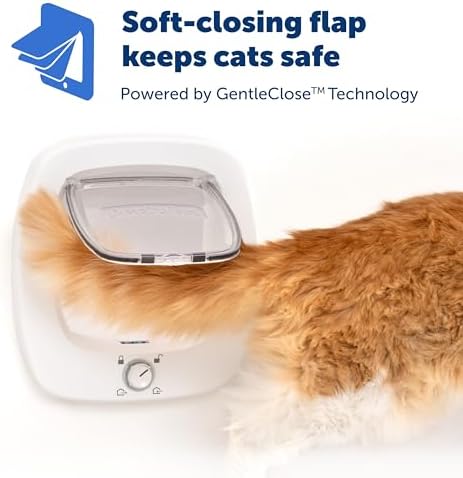 PetSafe Big Cat Door Glass Installation Adaptor, Glass Doors/Windows, White