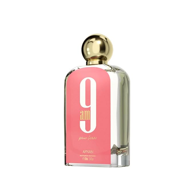 Afnan 9 AM Pour Femme Eau De Parfum, 3.4 Fl. Oz