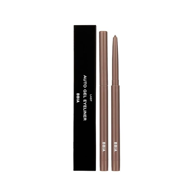 BBIA Last Auto Gel Eyeliner 17 Color – Multi-Use Longwear & Waterproof Mechanical Eye Liner Easy Drawing with Smooth Texture Smudge-Resistant Shadow & Glitter Vegan Korea Eye Makeup (05 SOUL BROWN)