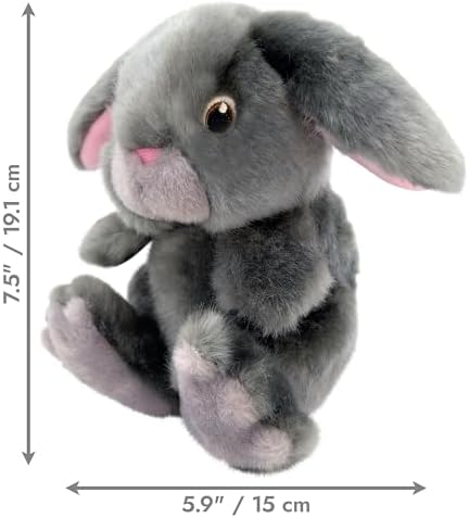 KONG Toughz Durable Plush Dog Toy (Bunny)