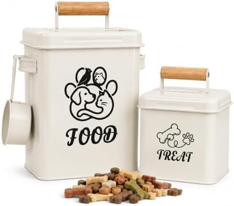 Airtight Dog Treat Container Set of 2