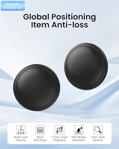 Real Time Location GPS Tracker Device for Car and Vehicles | No Subscription, No Monthly Fee, for Android and iPhone, Long Battery Life, Mini Hidden Magnetic, Tracking Kids Elderly Pet