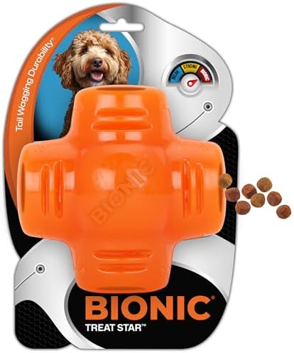 BIONIC Treat Star Dog Toy