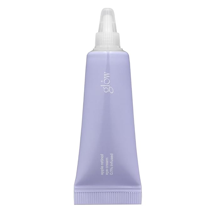 glow mini apple retinol eye cream | wrinkle‑improvement | rich ointment‑type with 0.1% pure retinol & 4th‑gen hpr | deep‑firming | antioxidant‑rich formula for revitalised radiance | 0.2 fl oz