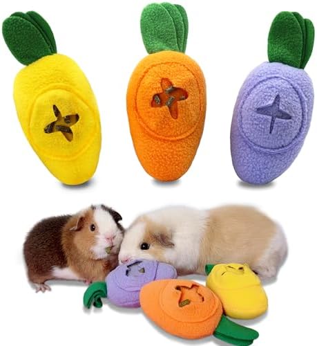 3Pcs Guinea Pig Forage Toys, Guinea Pig Toys Enrichment for Boredom