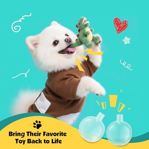 Squeakers for Dog Toys - 60pcs 35mm Replacement Dog Toy Squeakers