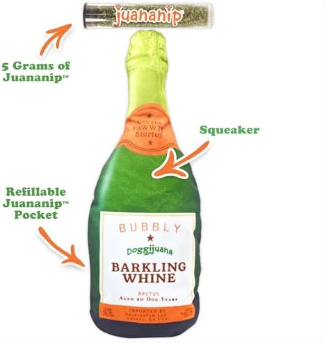 Doggijuana Barkling Whine Bundle | Refillable Plush Toy + Juananip