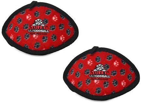 TUFFY® 2 Pack Ultimate Odd Ball Ultra Durable Plush Dog Toys