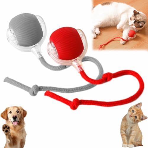 Smart Motion Pet Ball, Interactive Pet Toy Ball, 2025 New Interactive Rolling Dog Balls, Automatic Rotating Rolling Balls, for Cats