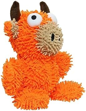 MIGHTY Tuffy Microfiber Medium Ball Bull Dog Toy