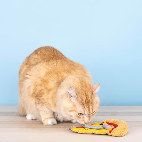 Fringe Studio PEPURRONI & Sardines Please Puzzle Cat Toy, Pet Shop Collection (614005)