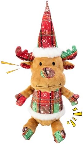 Christmas Dog Toy Squeaky Interactive Dog Toys Indoor Outdoor Play