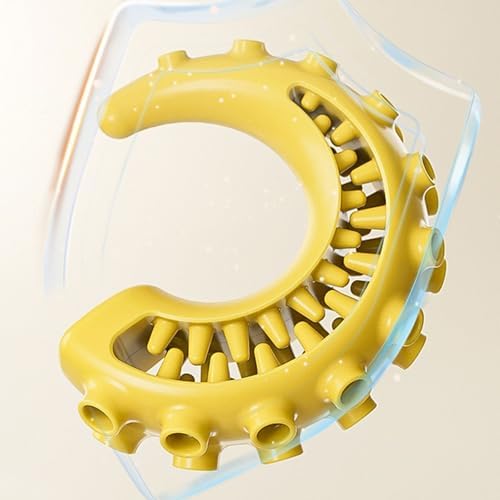 Interactive Knot Design Tentacle Dog Toy with Treat Dispensing Holes for Chewing Teeth Care Rubber Slow Feeding Entertainment Slow Feeder Dog Toy with Treat Dispenser