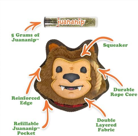 Doggijuana Tuffer Chewer Fall Dog Toys | Werewolf, Pumpkin Spice & Lantern