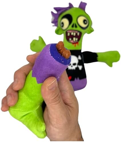 Zombie Dog Toy Funny Undead Body Parts Stuffed Chew Toy