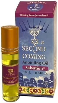 Ein Gedi - Israel Original Second Coming Anointing Oil - 0.34 Fl.Oz (10ml) (Salvation)