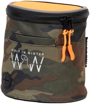 Quickdraw Dog Training Treat Pouch, Orange/Camo