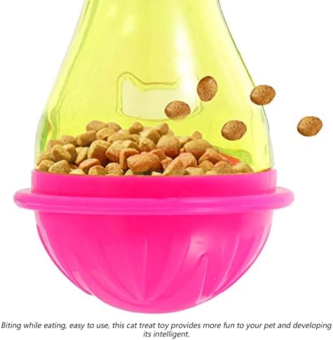 Ipetboom Dog Food Leaker Cat Interactive Toys for Indoor Cat Pets Treat Dispenser Food Toys Treat Dispenser Toy Pet Feeder Pet Toy Cars Toys Interactive Dog Plaything Puppy Abs Puzzle