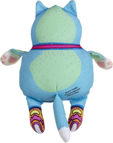 FUZZU That Sneaky Cat! 7.5" Dog Toy, Nib Dog Toy with Squeaker (Medium)