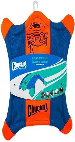 Chuckit! Ultra Tug Dog Toy (Medium) Flying Squirrel Fetch Dog Toy (Medium)