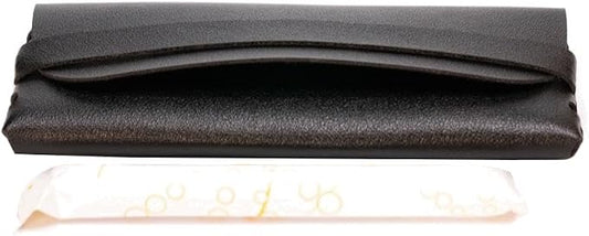TAMPONCASE Travel Tampon Case, Compact and Discreet Tampon Organizer, Portable Storage Pouch for Feminine Hygeine Products, Ideal for Purse, Gym Bag, or Travel (Black)