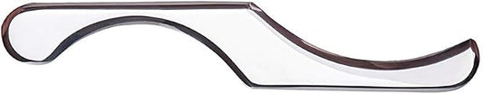 Stainless Steel Gua Sha Scraping Massage Tool - IASTM Tools Great Soft Tissue Mobilization Tool,Therapy Used for Back, Legs, Arms,Neck,Shoulder (S Shape)