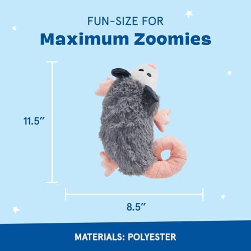 BarkBox Poppy Possum Interactive Plush Dog Toy